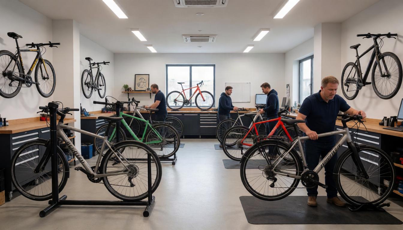 Reliable bicycle servicing